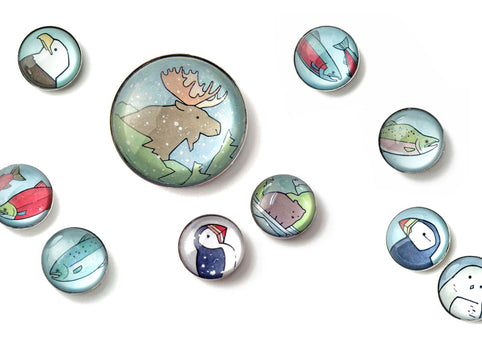 New art magnet designs and sets