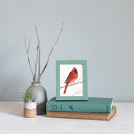 Framed Mini Male Cardinal Print