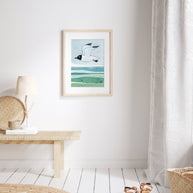 Laughing Gull Beach Print