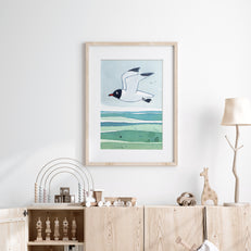 Laughing Gull Beach Print