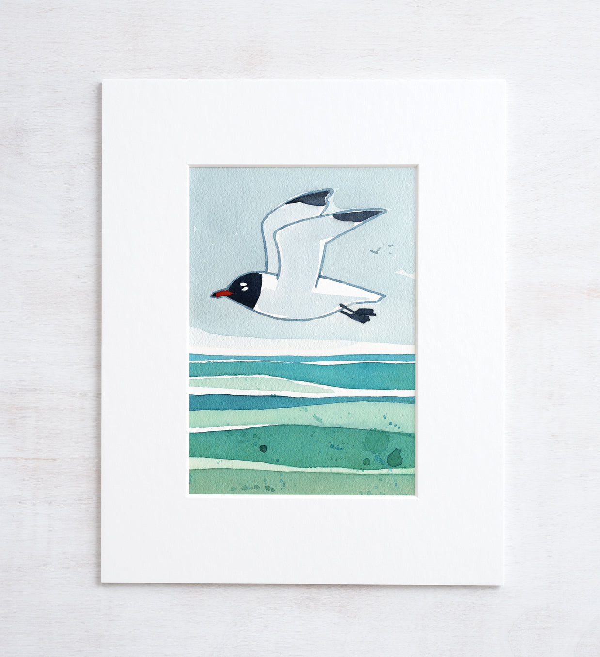 Laughing Gull Beach Print