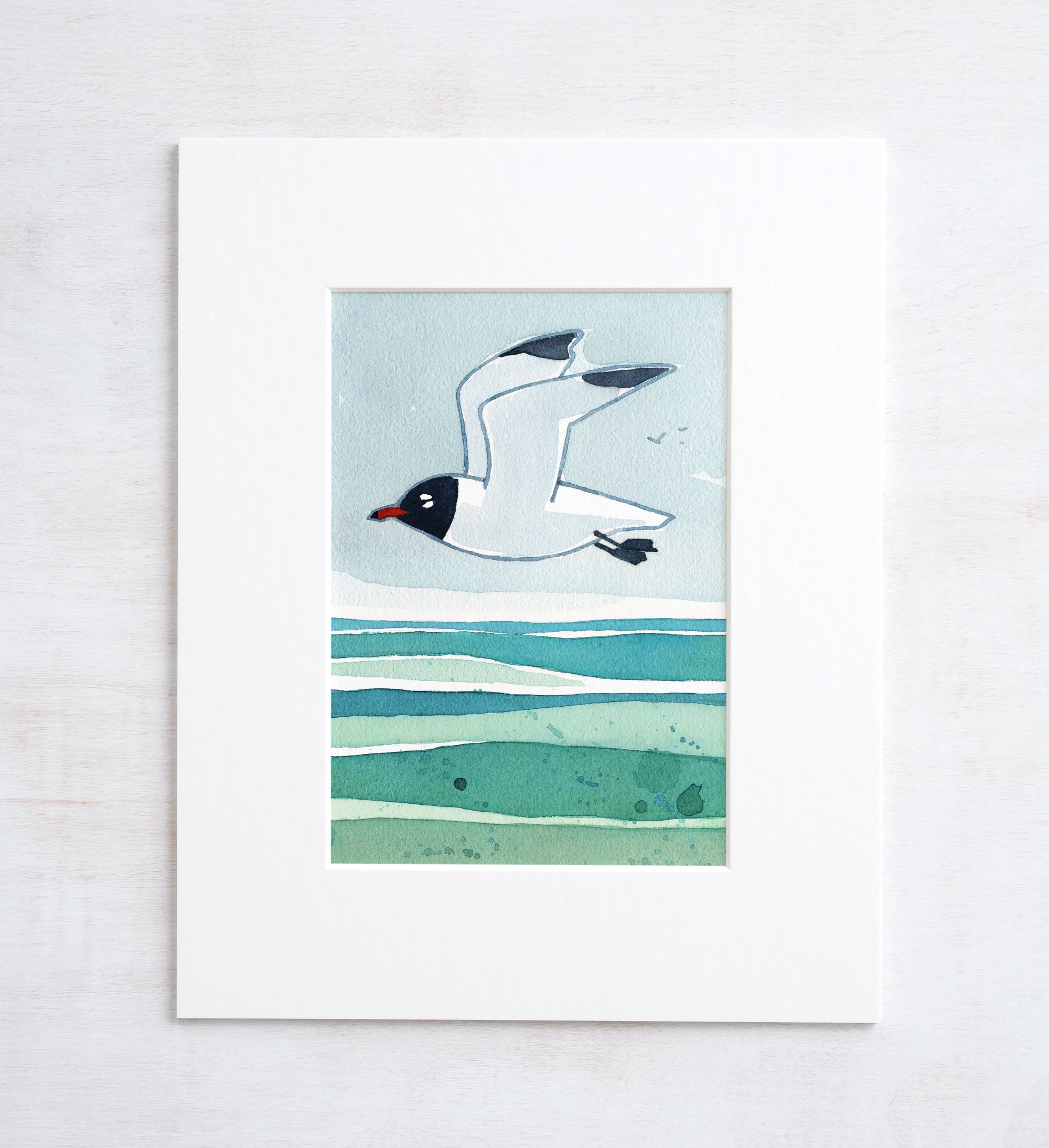 Laughing Gull Beach Print
