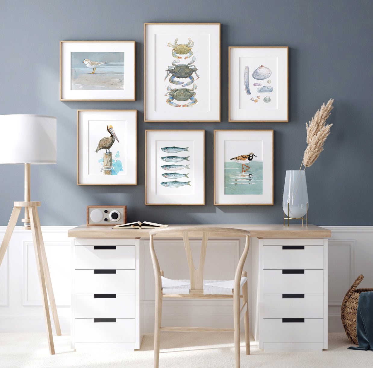 Blue Crab Teir Print
