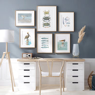 Blue Crab Teir Print