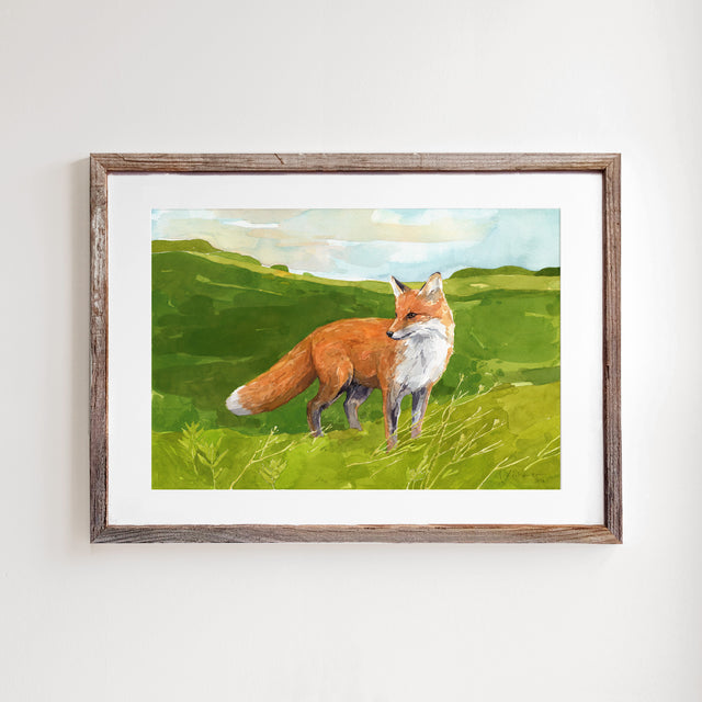 Fox Meadow Print