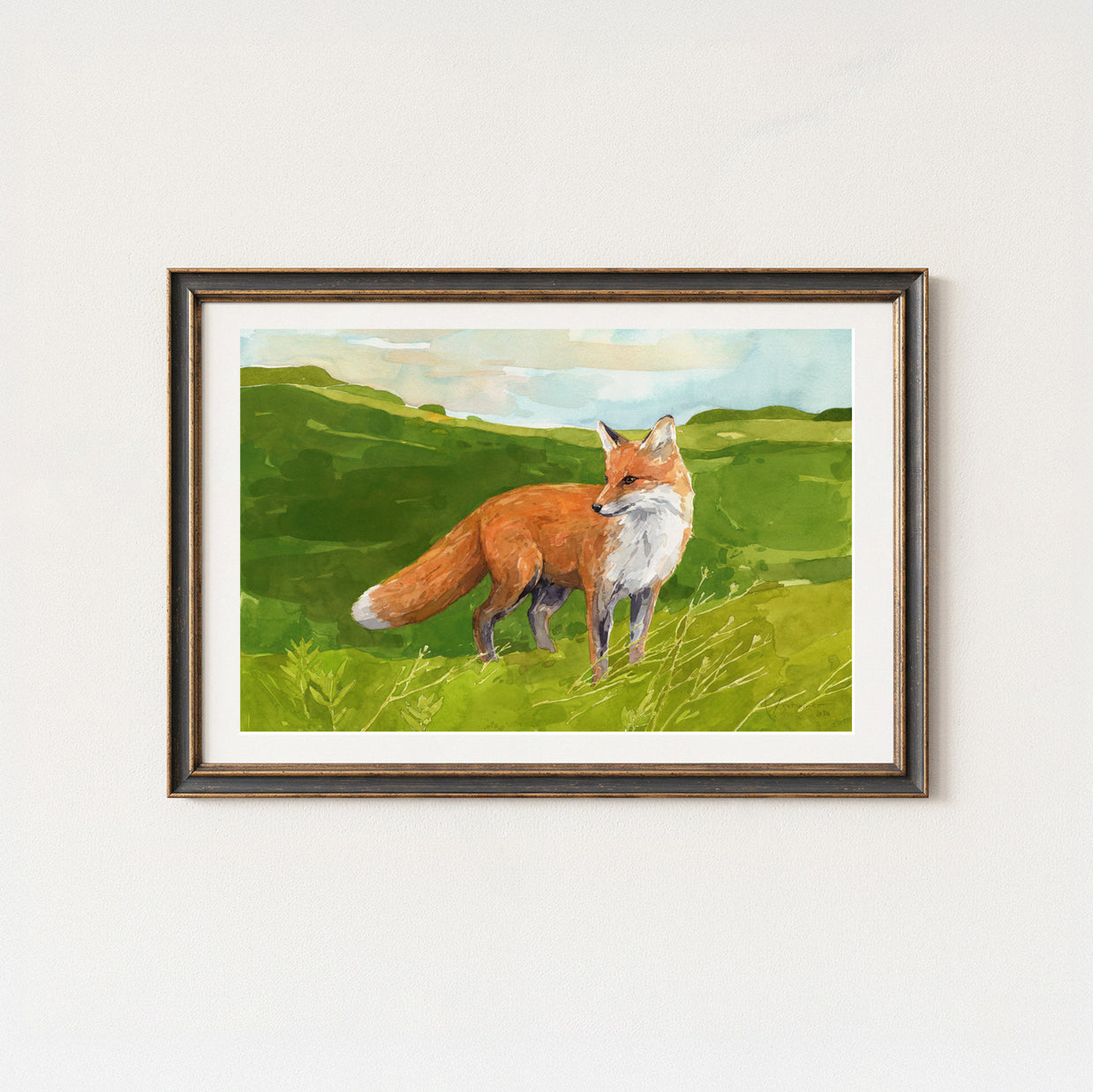 Fox Meadow Print