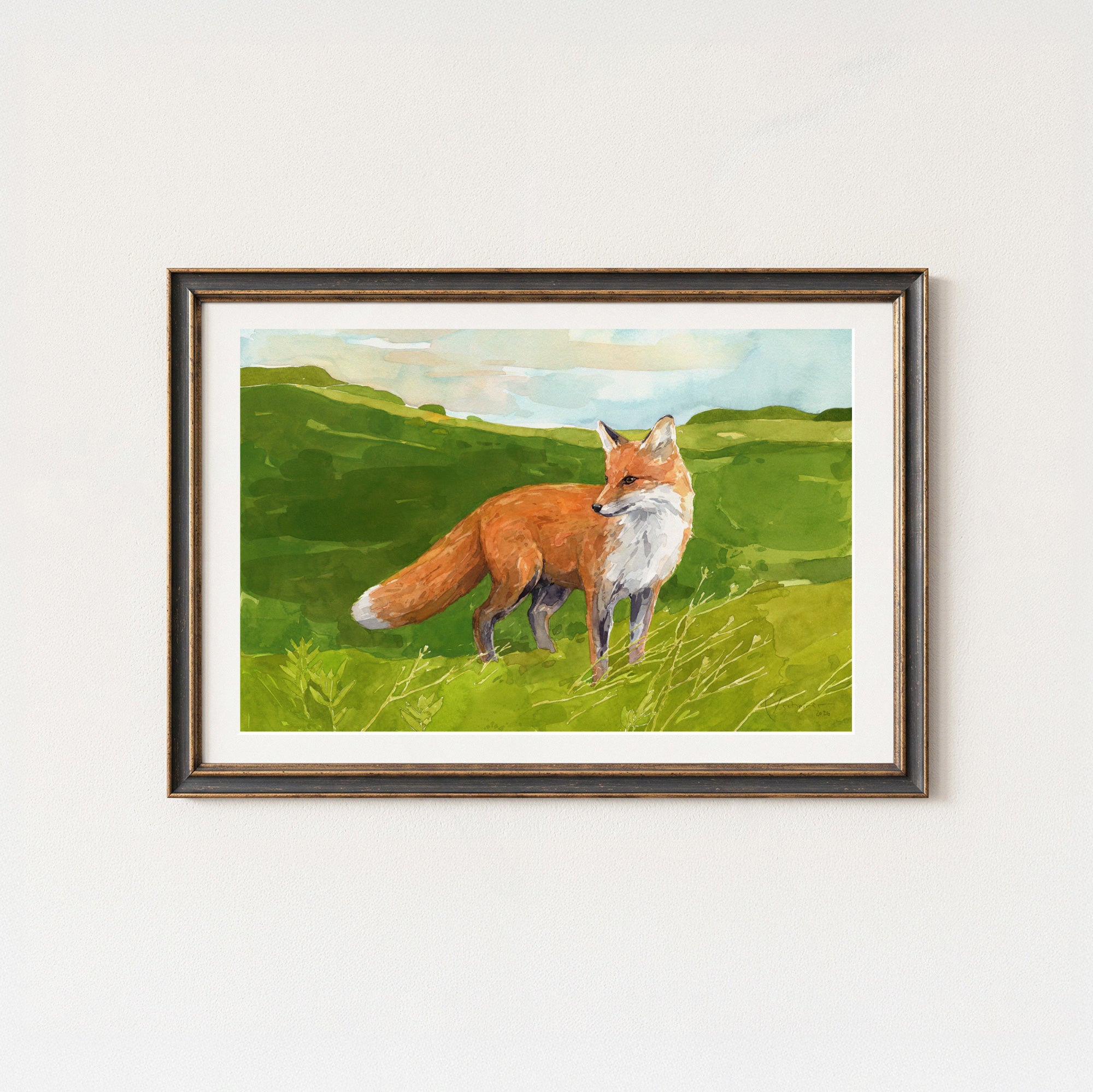 Fox Meadow Print