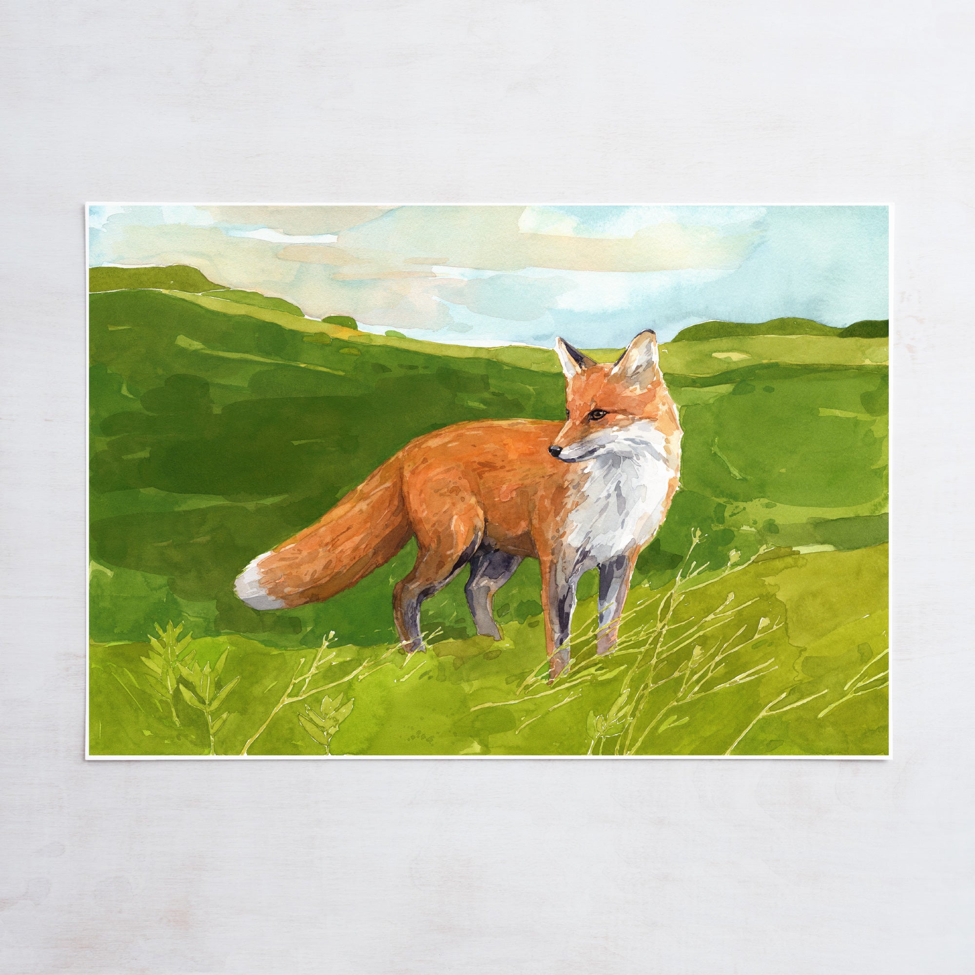 Fox Meadow Print