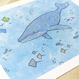 Humpback Whale Limited Edition Print