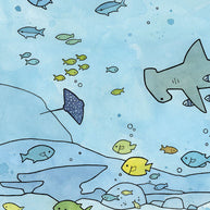 Hammerhead Shark Limited Edition Print