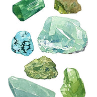 Green Minerals Chart