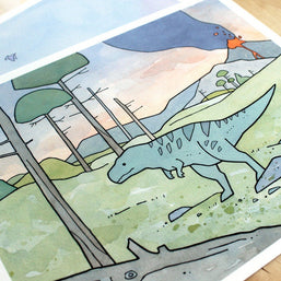 T Rex Print