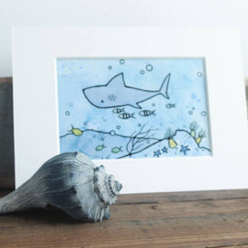 Shark Reef Print