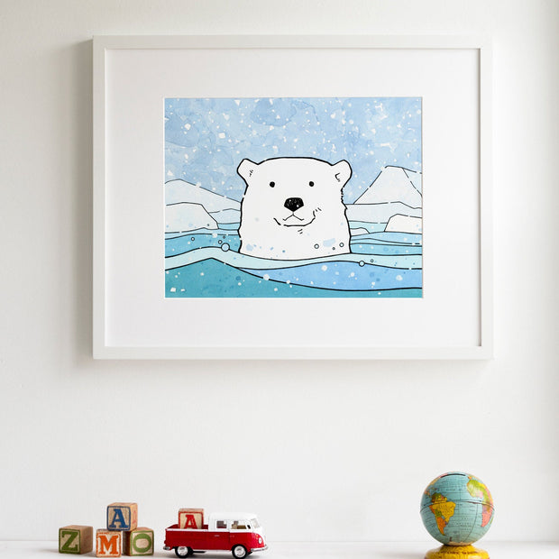 Polar Bear Print