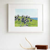 Puffin Colony Print I