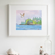 Osprey Coastal Print