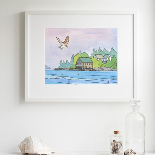 Osprey Coastal Print