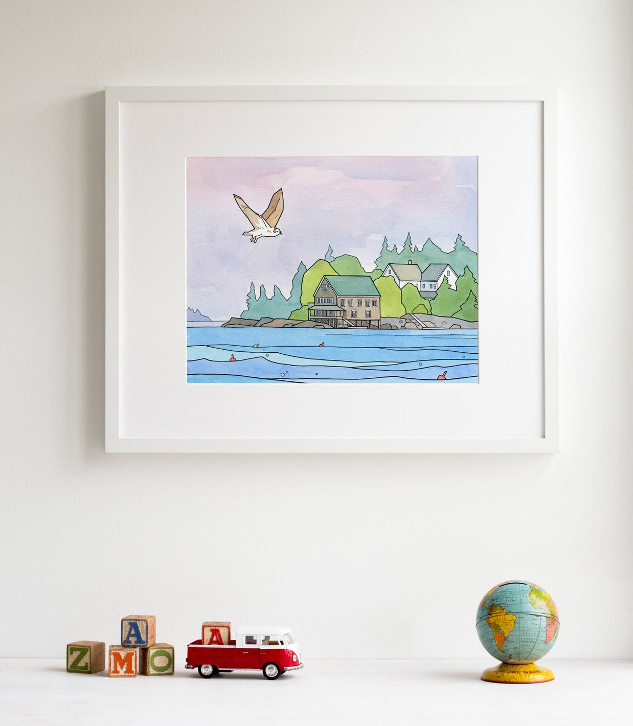 Osprey Coastal Print