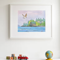 Osprey Coastal Print
