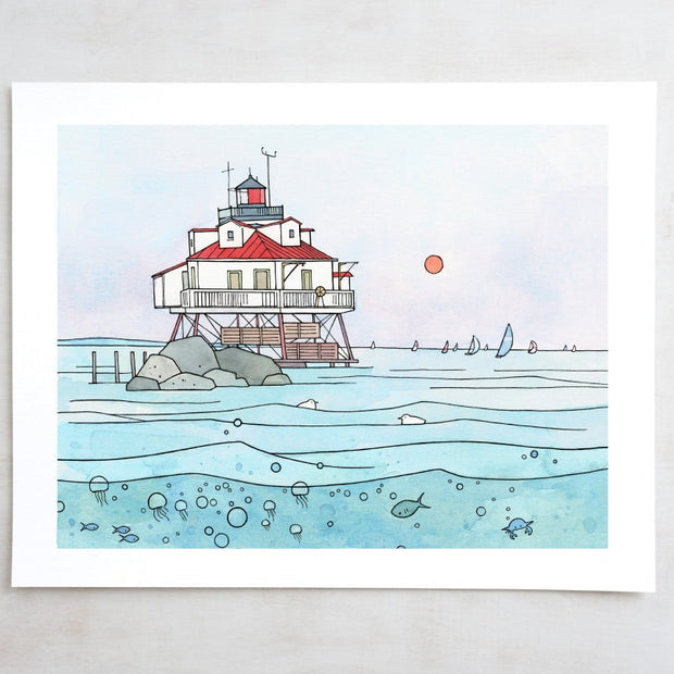 Thomas Point Lighthouse Print