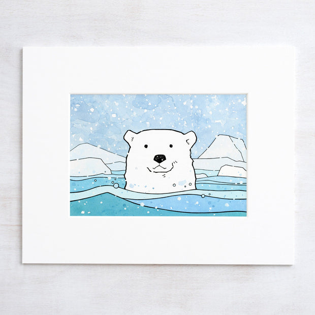 Polar Bear Print
