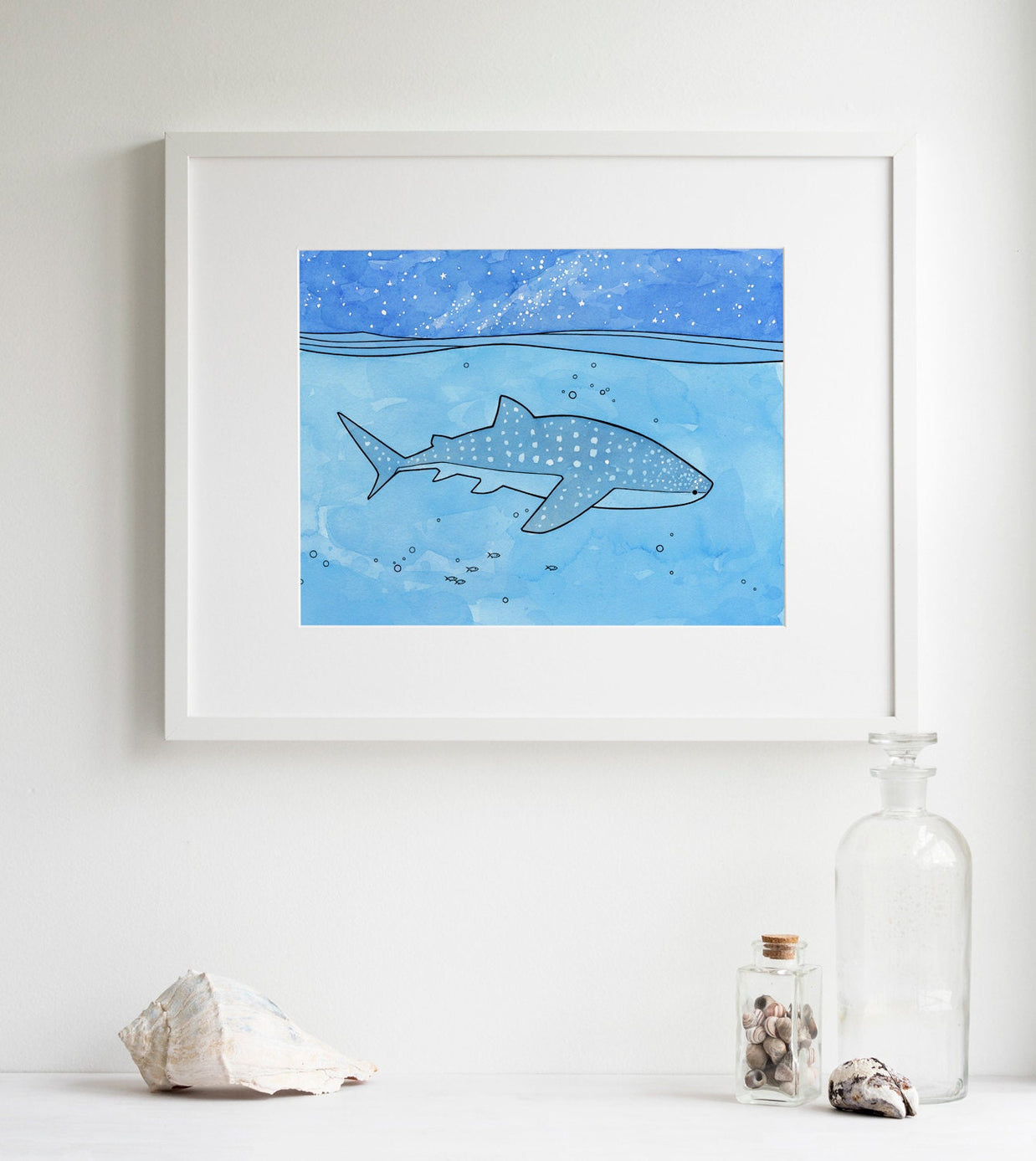 Whale Shark Print