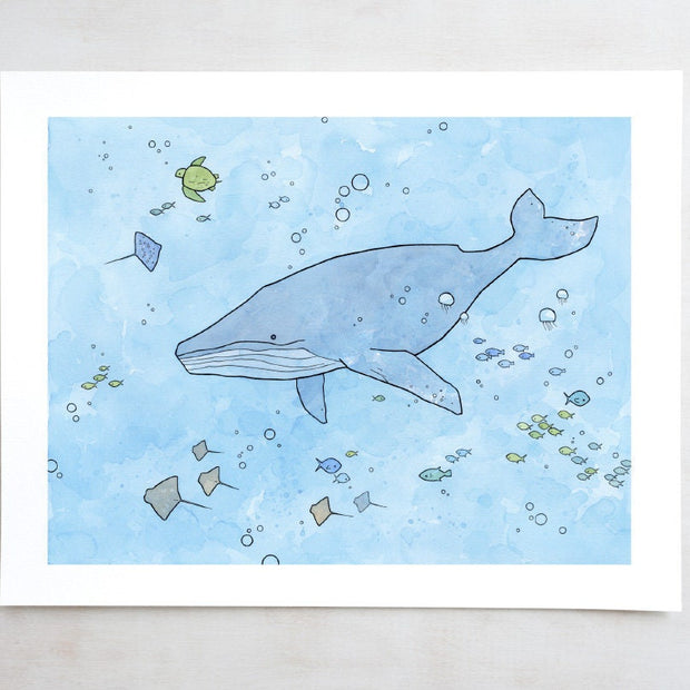 Humpback Whale Limited Edition Print