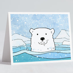 Polar Bear Card