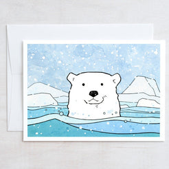 Polar Bear Card