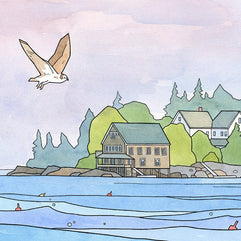 Osprey Coastal Print