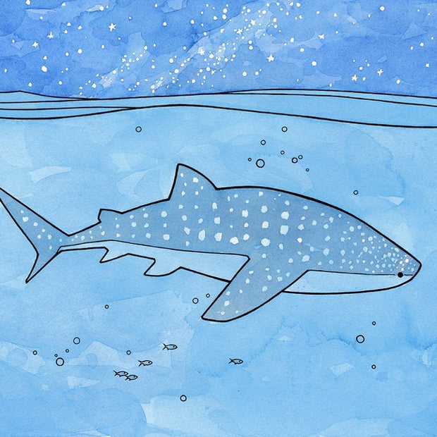 Whale Shark Print