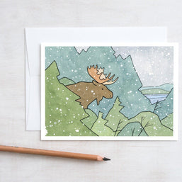 Animal Mixed Christmas Card Set III
