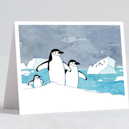 Chinstrap Penguin Card Set