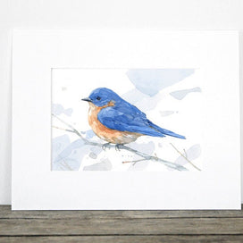 Bluebird Print