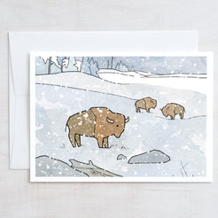 Animal Mixed Christmas Card Set III