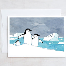 Chinstrap Penguin Card Set