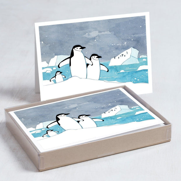 Chinstrap Penguin Card Set