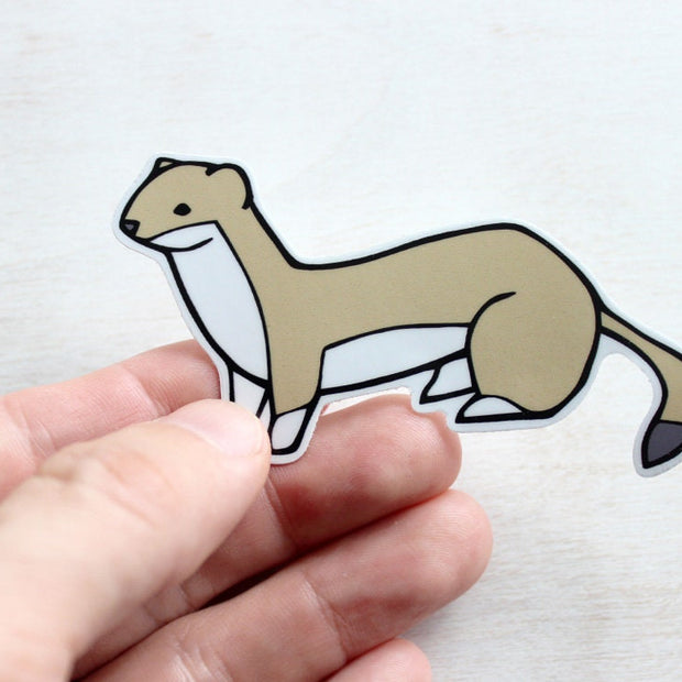 Weasel Vinyl Sticker