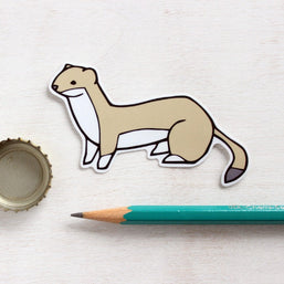 Weasel Vinyl Sticker