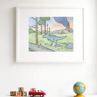 T Rex Print