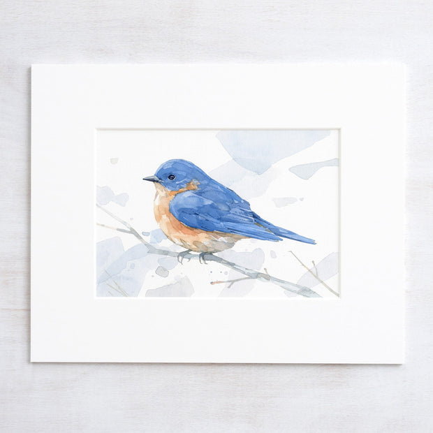 Bluebird Print