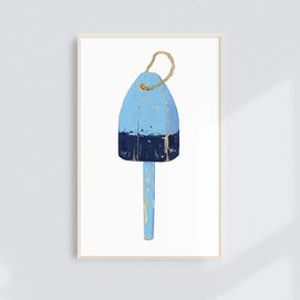 Nautical Lobster Buoy Print