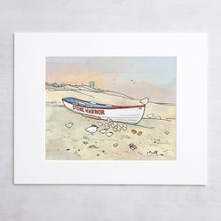 Stone Harbor Boat Print