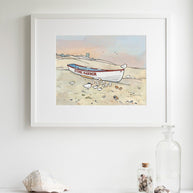 Stone Harbor Boat Print