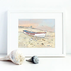 Stone Harbor Boat Print