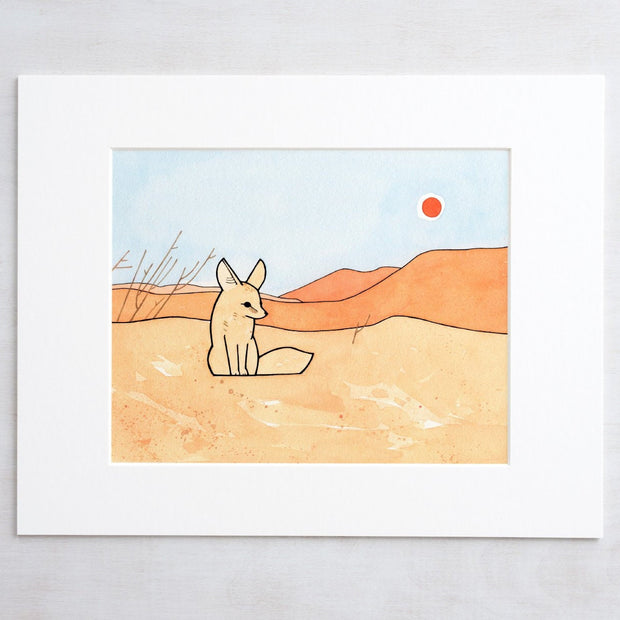 Fennec Fox Art Print