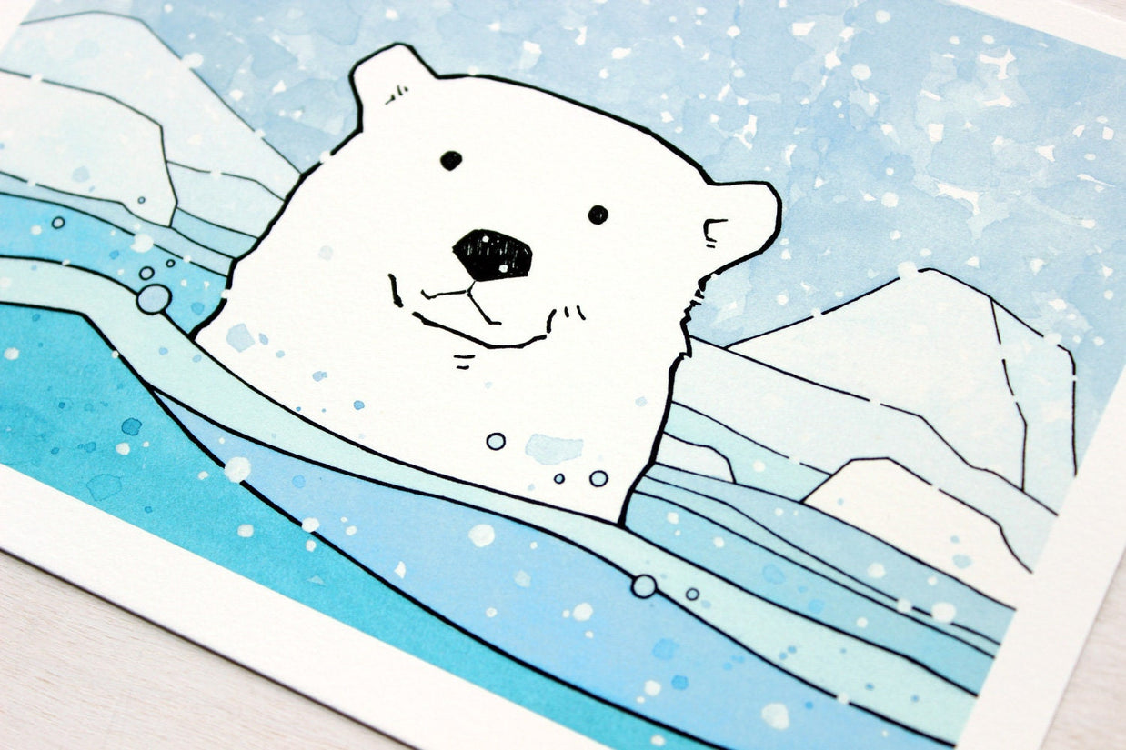 Polar Bear Print