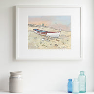 Stone Harbor Boat Print