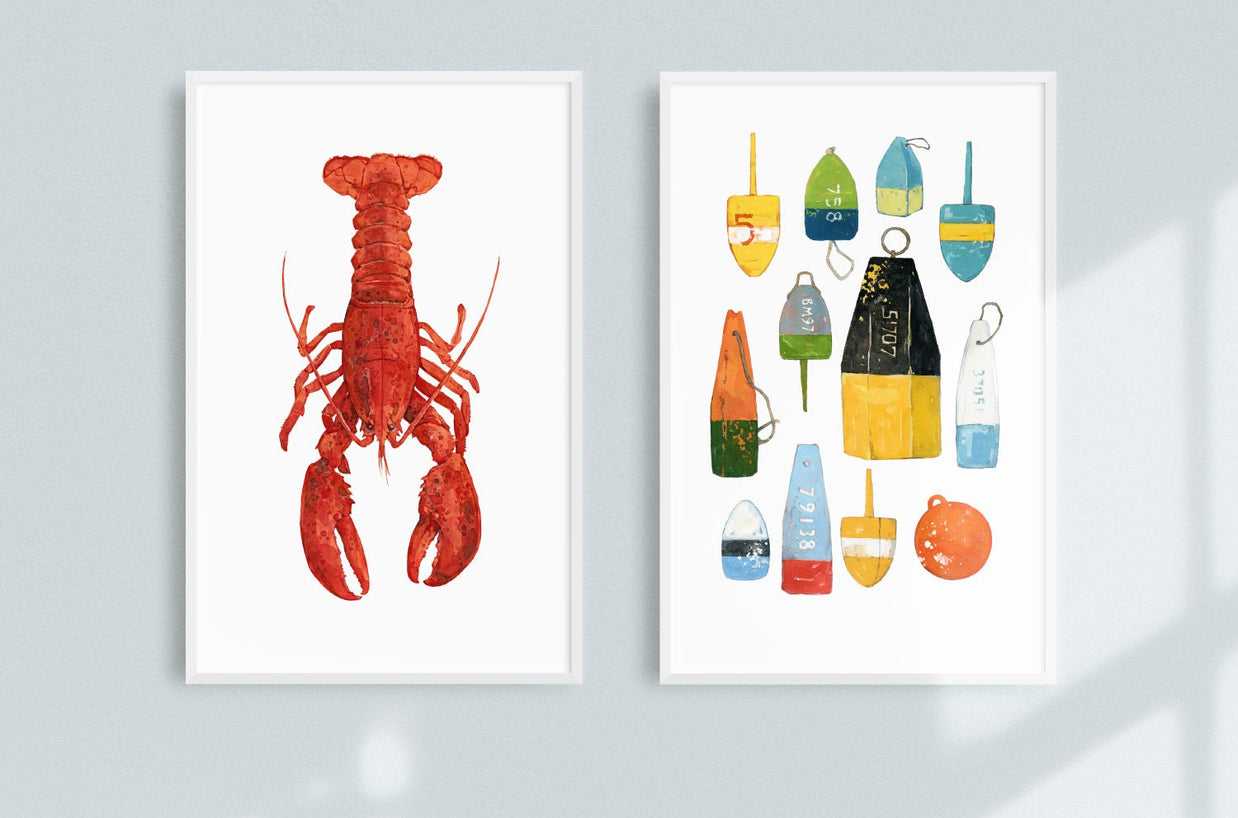 Red Lobster Print
