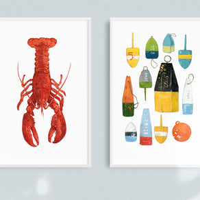 Red Lobster Print